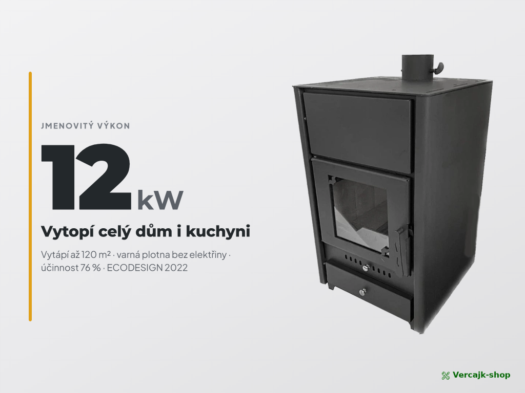 TARA — vaření na varné plotně kamen, hrnec nad ohněm
