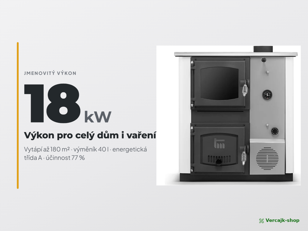 TEMY PRO 18 kW připravený k expedici na paletě
