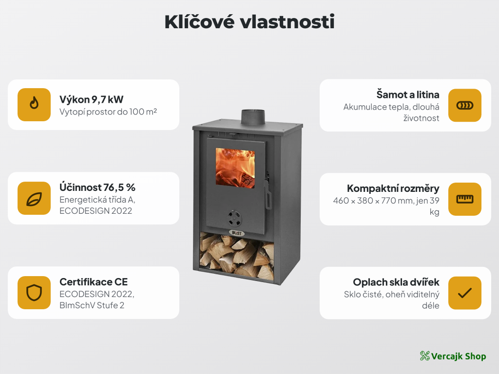 Doprava krbových kamen BLIST B1 na paletě