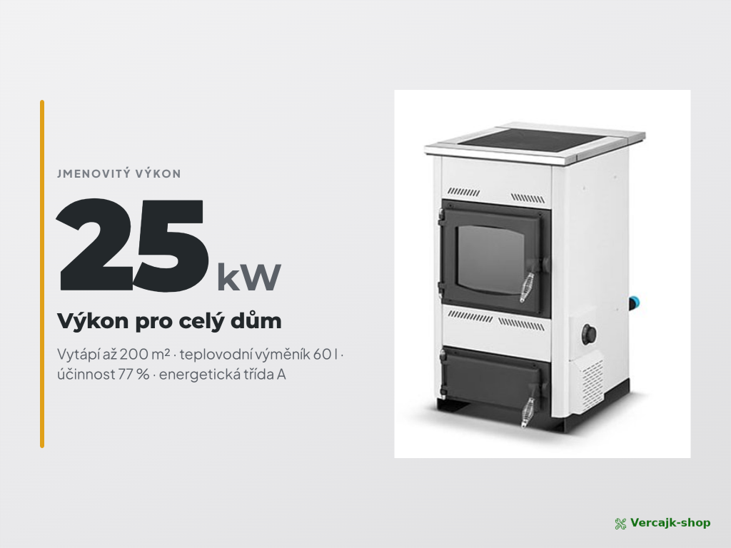 TEMY ES 25 kW připravený k expedici na paletě