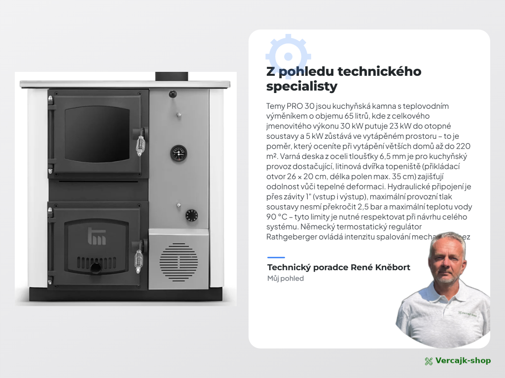 TEMY PRO 30 kW připravený k expedici na paletě