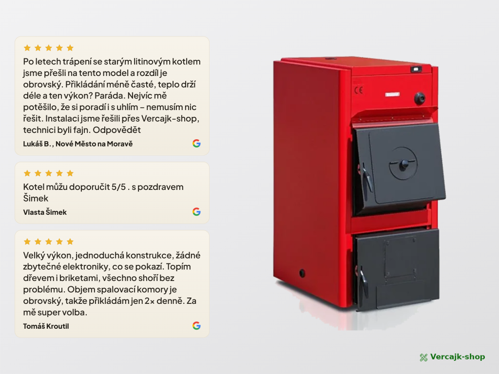 Hodnocení kotle Termomont TKU 3-W PRO od zákazníka