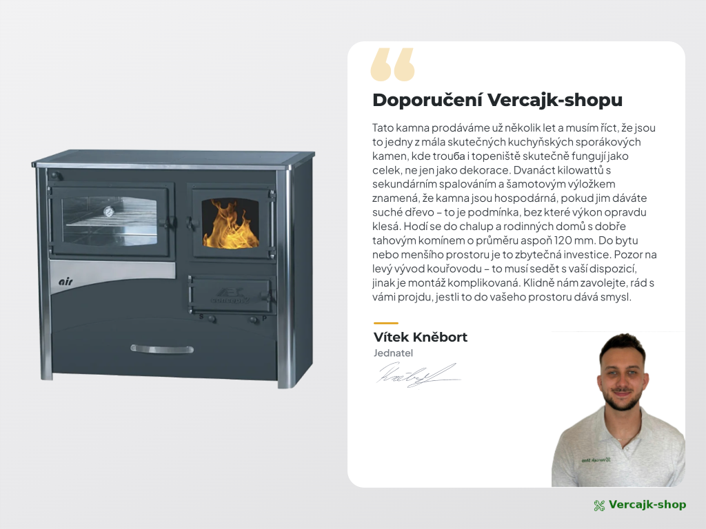 CONCEPT 2 AIR — pečicí trouba a varná plotna
