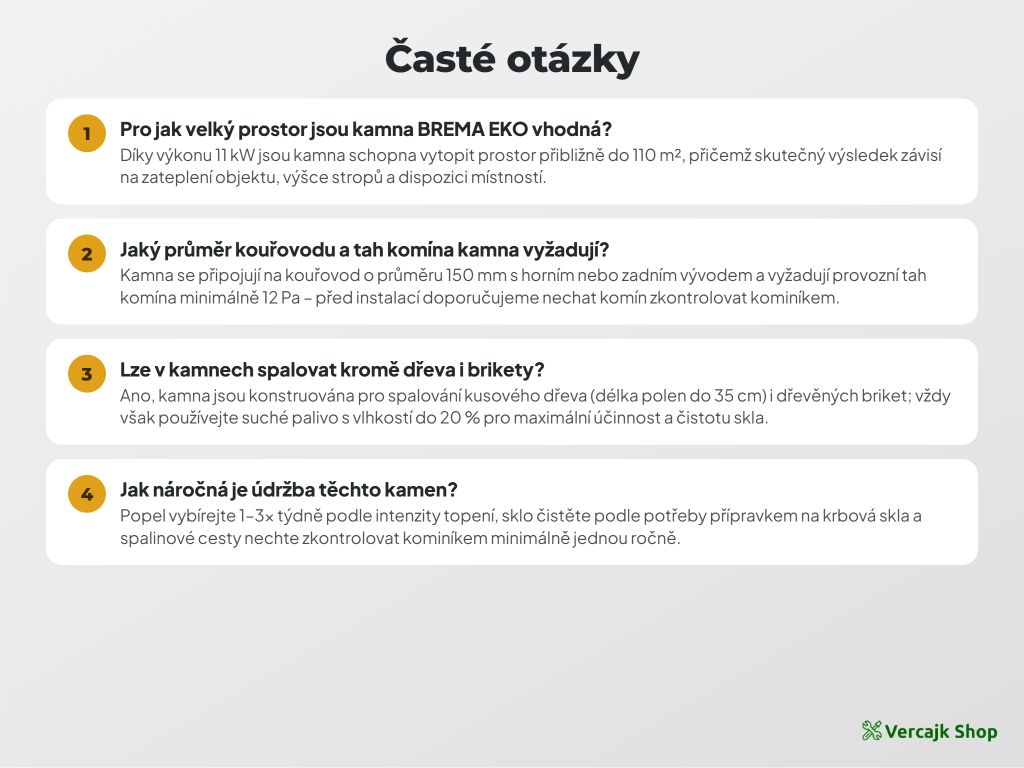 Litinová kamna BREMA EKO v obývacím pokoji