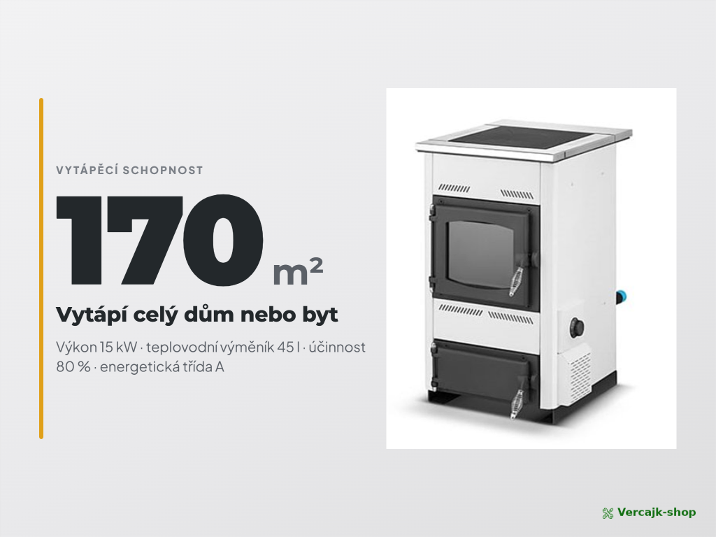 TEMY ES 15 kW připravený k expedici na paletě