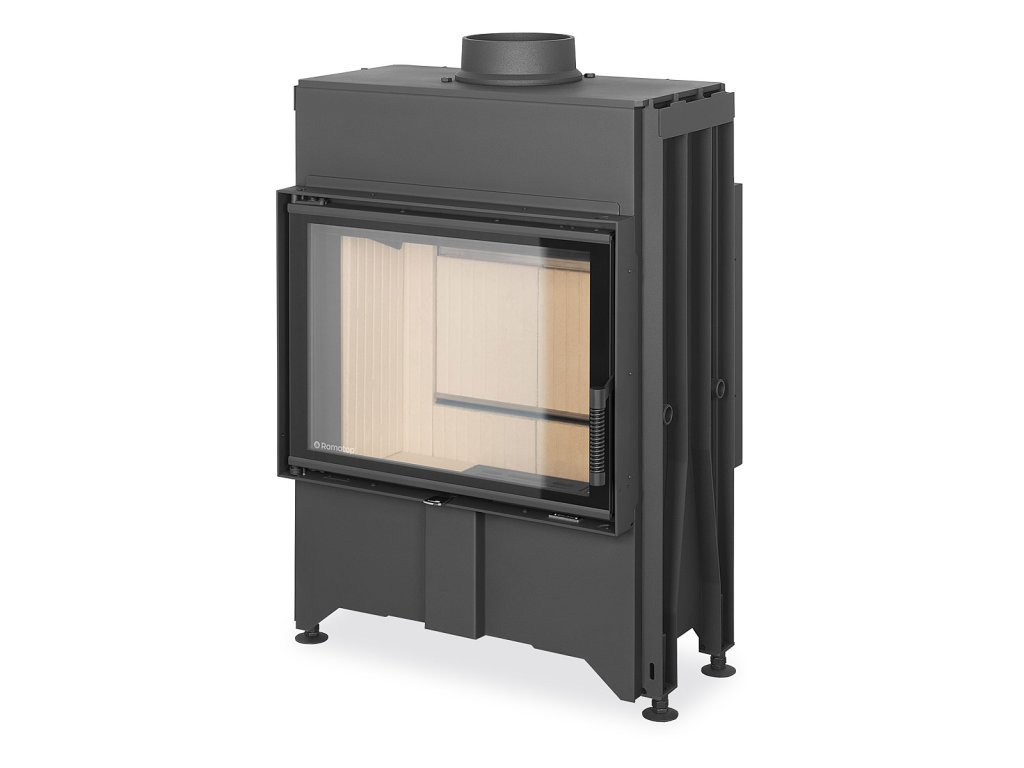 Krbová vložka ROMOTOP s trojitým prosklením a zadním přikládáním