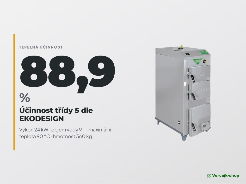 Kotel DREX 24 kW připravený k odeslání