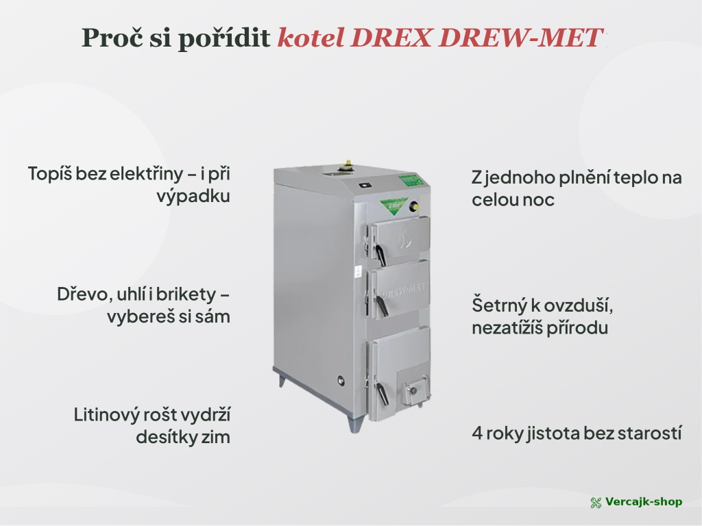 DREX 20 kW — čištění komory a popelníku