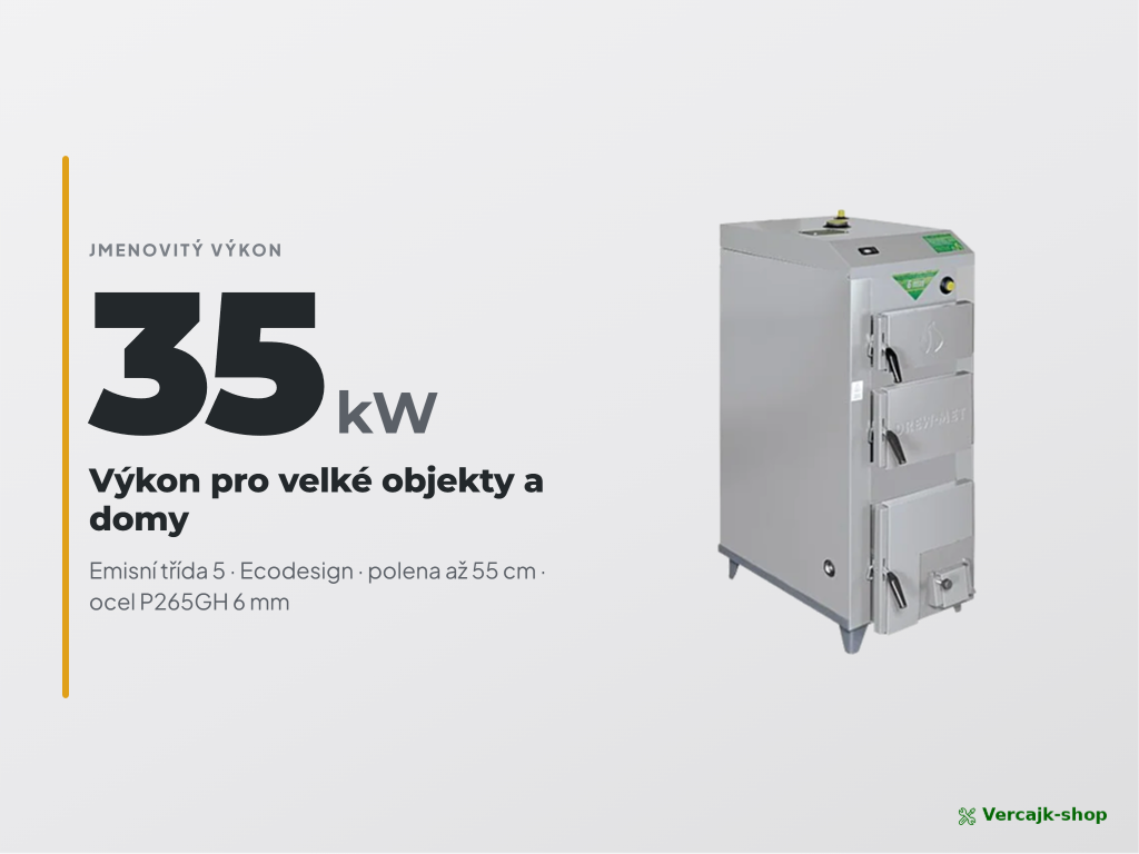 DREX 35 kW — čištění komory a popelníku
