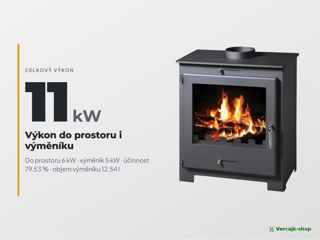 VICTORIA Nero Lux B — bezpečné zapojení teplovodní soustavy a umístění kamen