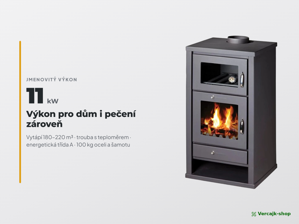 VICTORIA Deluxe F — bezpečné umístění těžkých kamen, odstupy a podložka