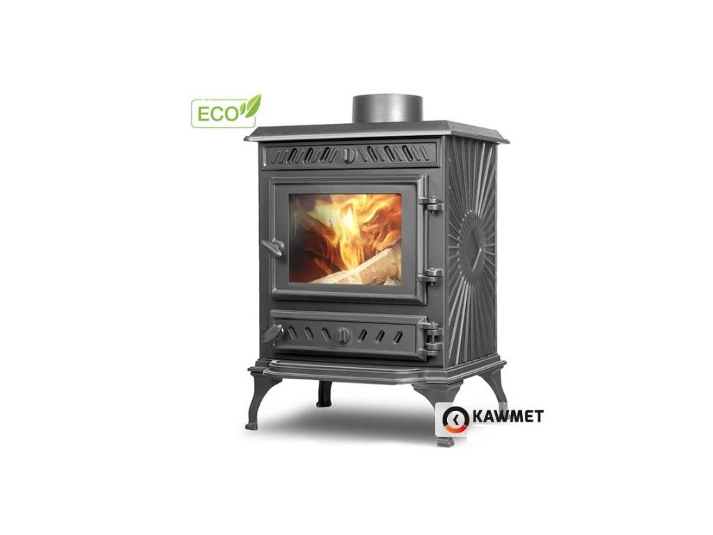 Celolitinová krbová kamna P3 ECO 7,4 kW