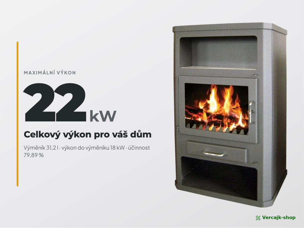 VICTORIA Grande Max B25 — bezpečné zapojení teplovodní soustavy a umístění kamen