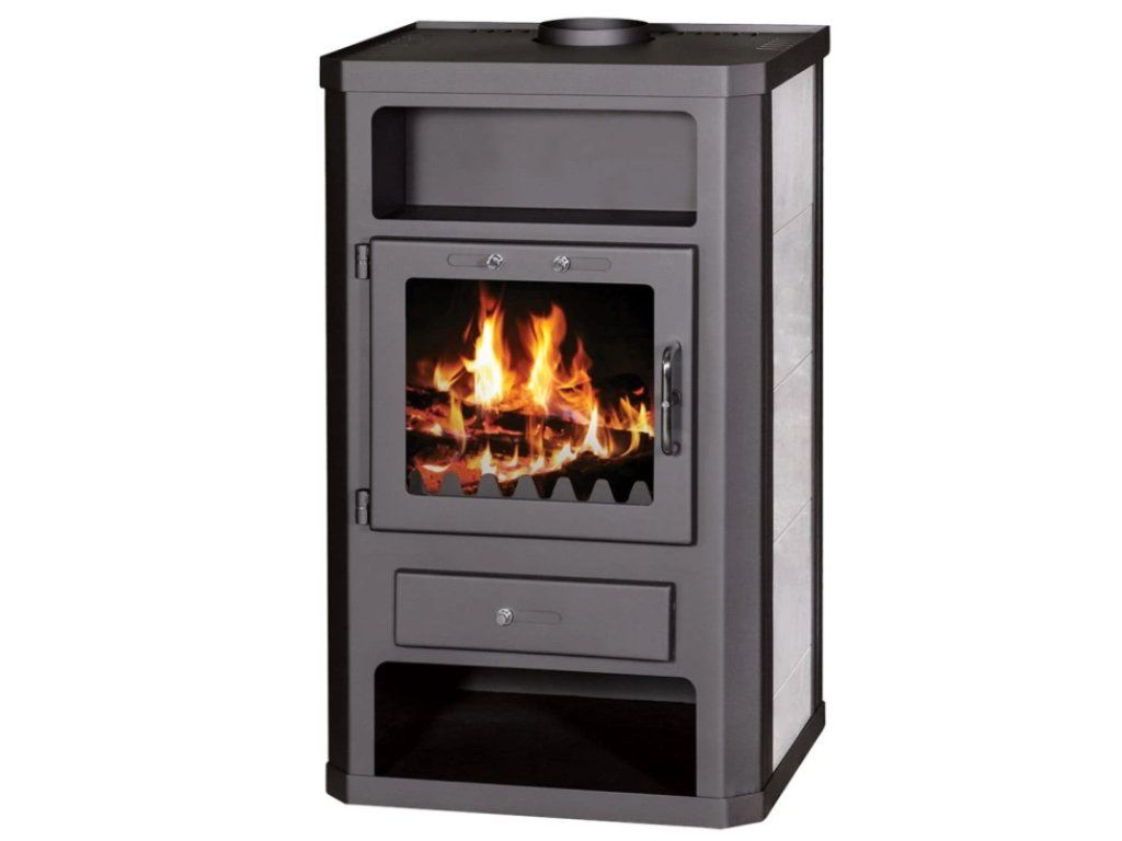 Krbová kamna VICTORIA Comfort K 11 kW s keramickým obkladem — celkový pohled
