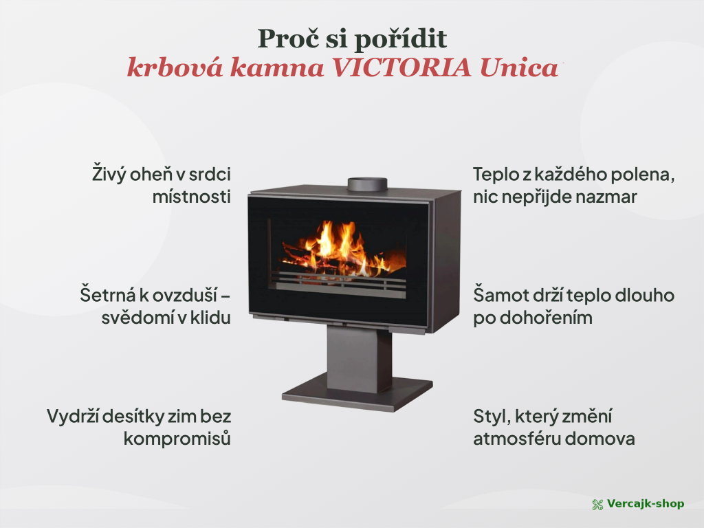 Doprava krbových kamen VICTORIA Unica