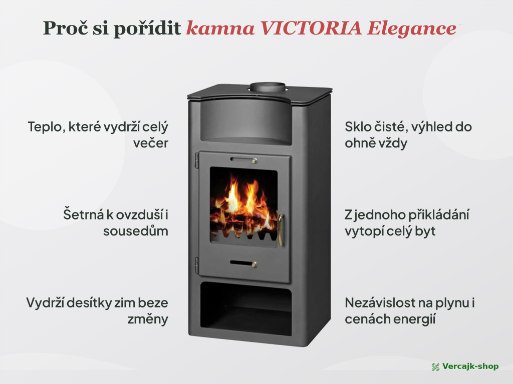 Doprava krbových kamen VICTORIA Elegance