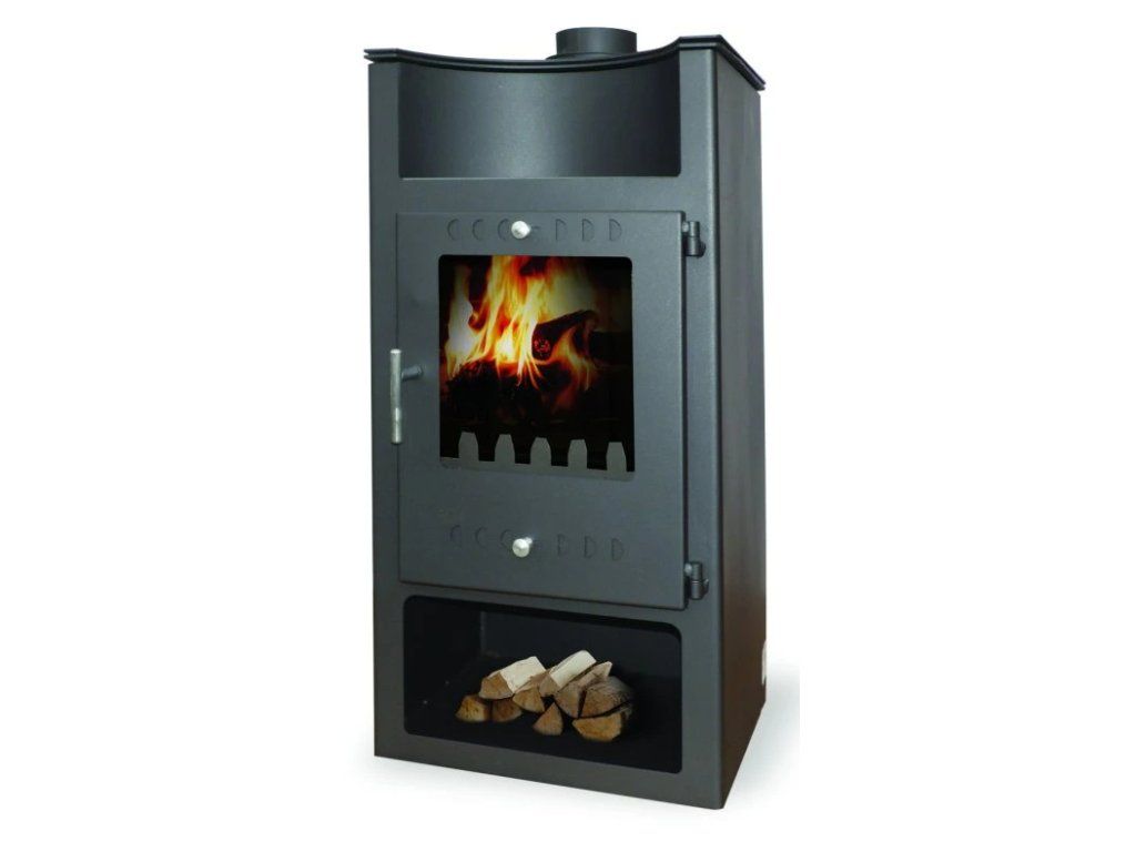 Krbová kamna ZVEZDA VIA 10 kW — celkový pohled