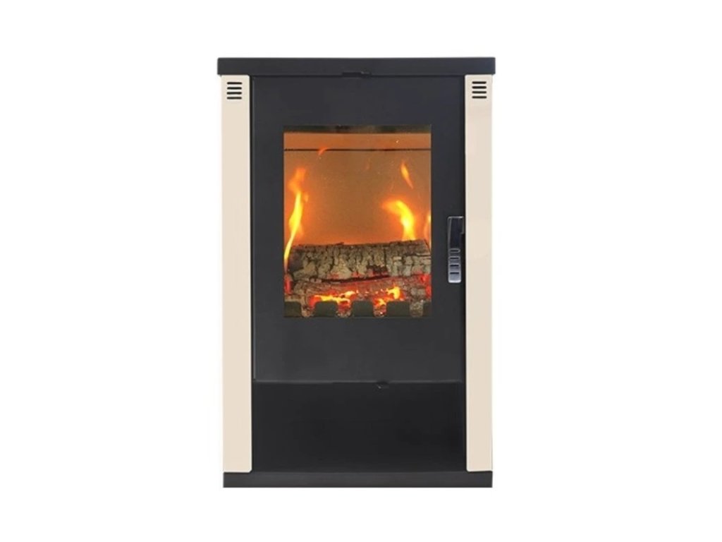 Krbová kamna VERSO slonová kost, 8 kW