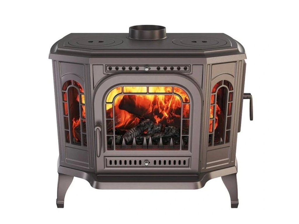 Celolitinová kamna KAWMET P7 LB s varnými plotnami 10,5 kW