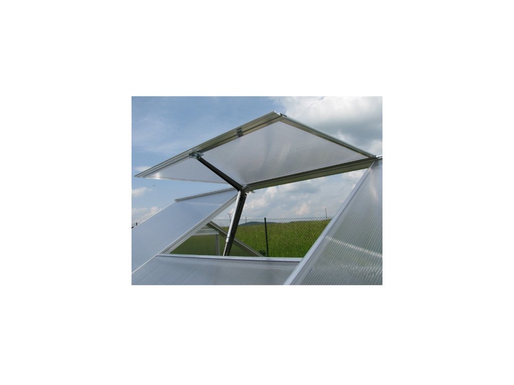 Střešní okno pro jeklové zahradní skleníky LEGI