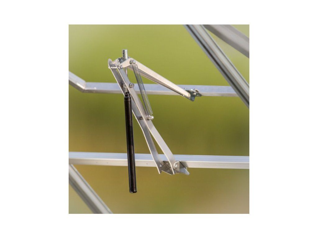 Automatický otvírač LEGI — obsah balení dvoupružinového otvírače LEGI — konstrukční díly připravené k montáži