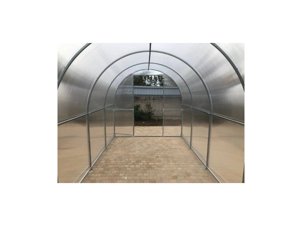 LEGI Tomato 6×2m — obsah balení: profily, čela, polykarbonátové desky