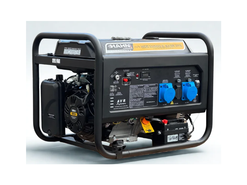 Elektrocentrála Hahn & Sohn HGG11000E — celkový pohled