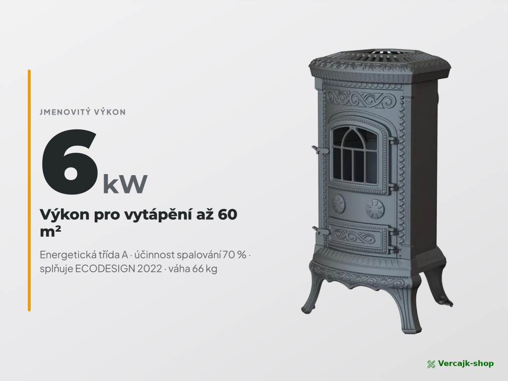 PLATO EKO — provedení kamen a výbava