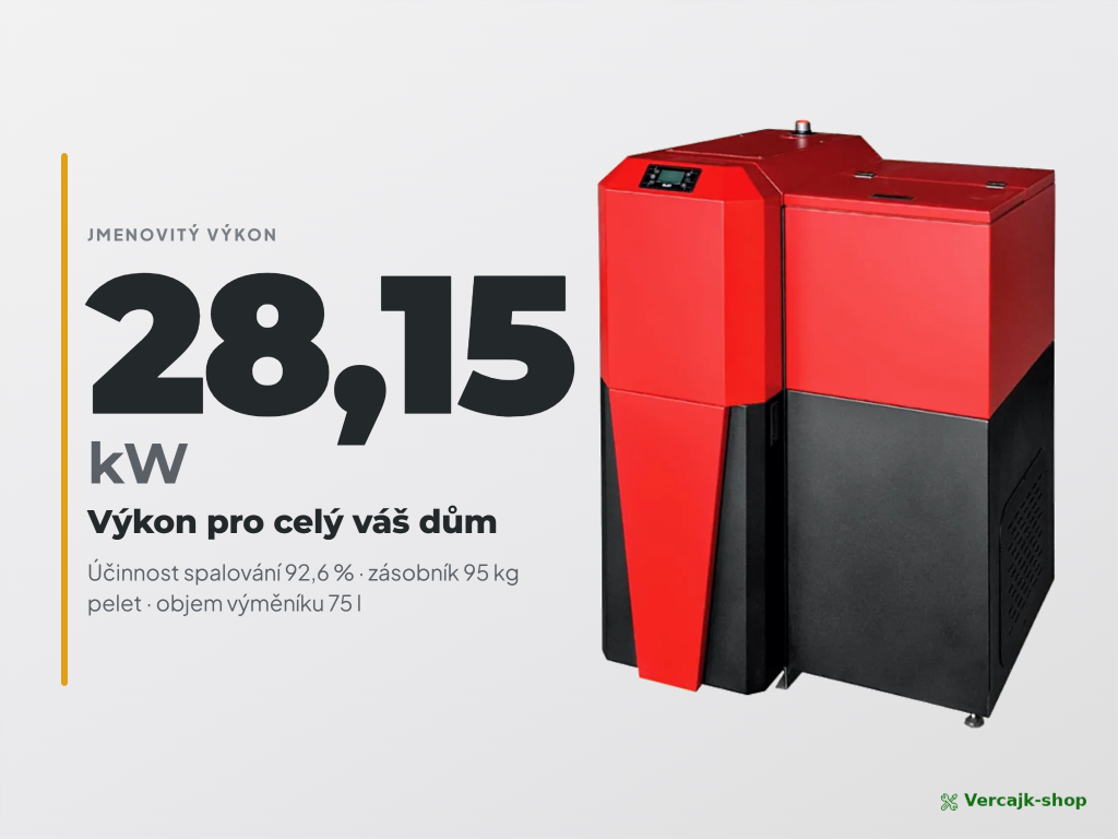 BLIST TERA 28 připravený k expedici na paletě
