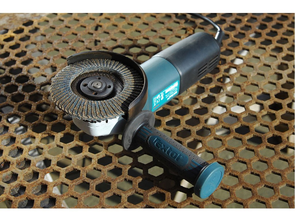 Zirkonový lamelový kotouč EXTOL INDUSTRIAL – detail